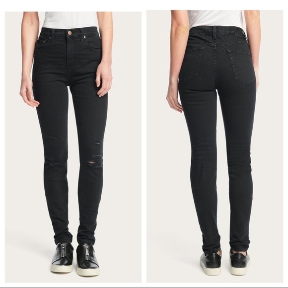 NWT Frye Melissa Skinny Midnight Destroy Jeans 25 - Picture 2 of 15